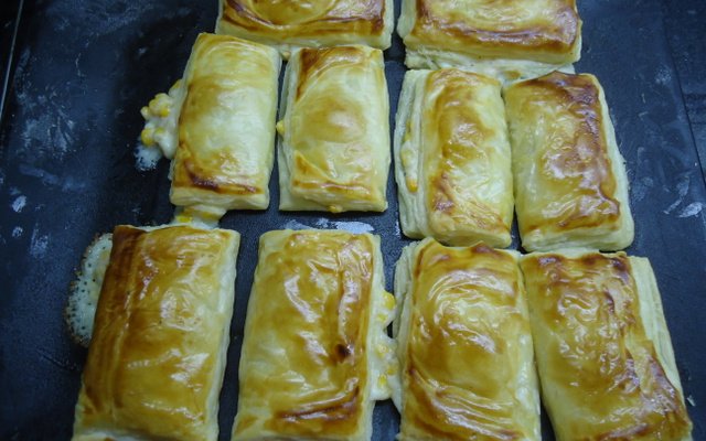 Empadão de frango com creme de leite