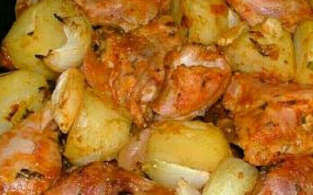 Frango ao molho de laranjas