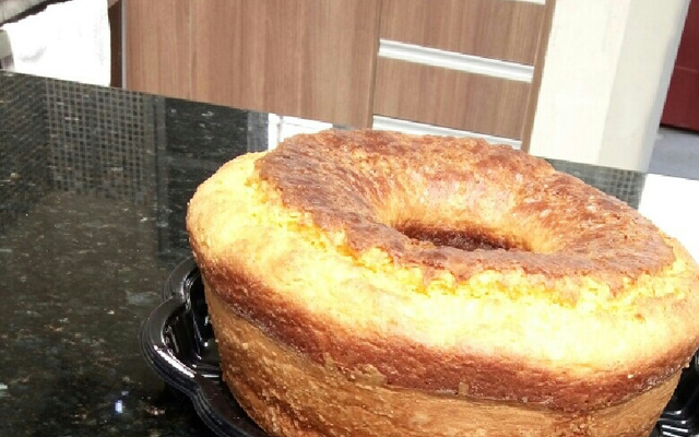 Bolo de milho verde da roça