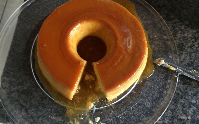 Pudim de pão da Déa