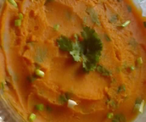 Purê de abóbora