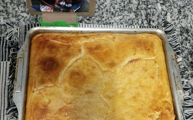 Cachorro quente de forno