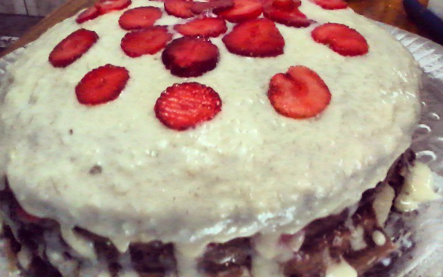 Bolo Pelado (Naked cake)