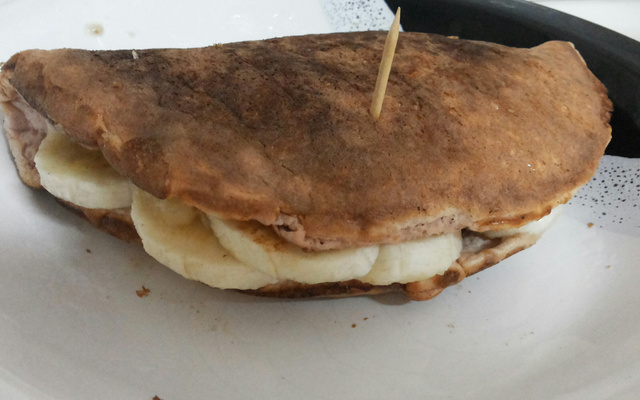 Panqueca proteica recheada (anabólica)