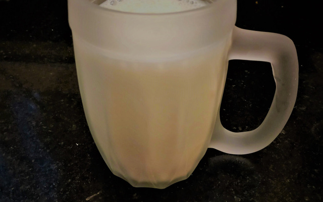 Milkshake de maracujá cremoso