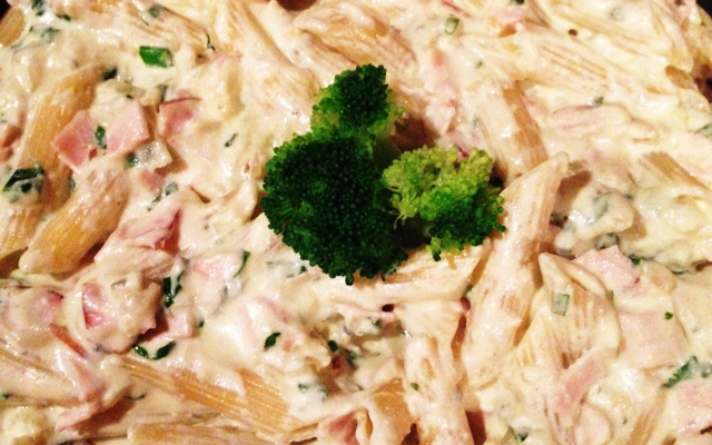 Penne ao molho Gorgonzola