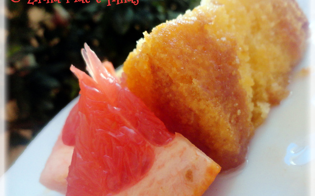 Bolo de grapefruit