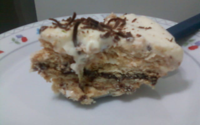 Pavê torta de limão com chocolate