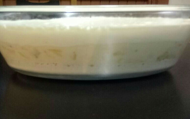  Mousse de abacaxi com creme diet 