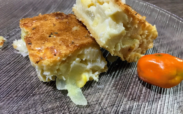 Torta de palmito no liquidificador da Nonna