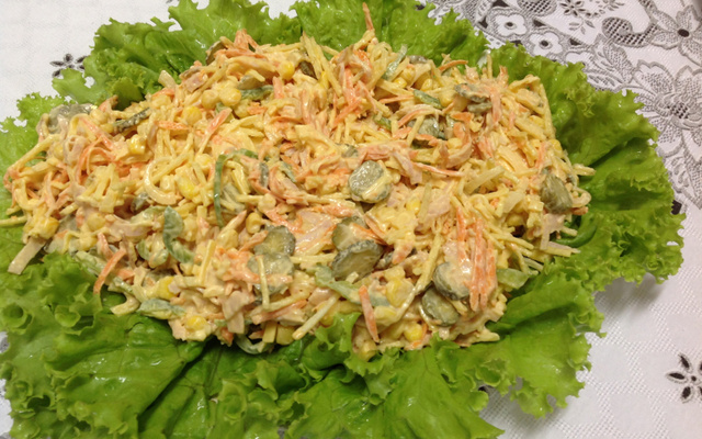 Salpicão de frios delicioso