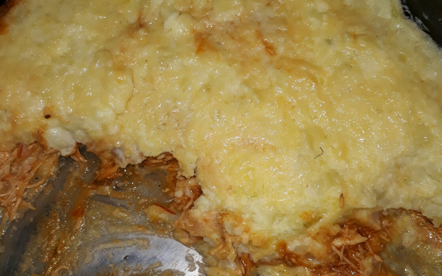 Escondidinho de batata doce