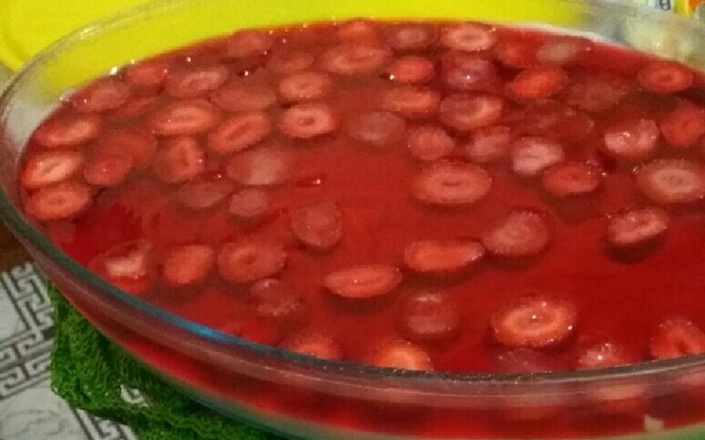 Sobremesa de morango