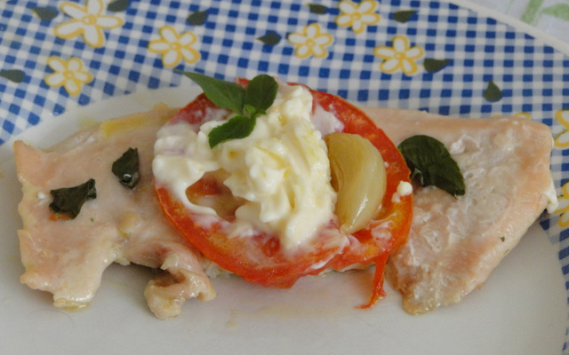 Filé de frango à marguerita