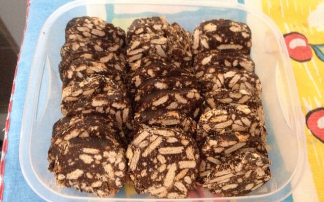 Salame de chocolate