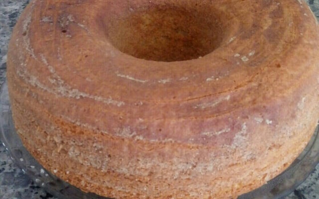 Bolo de banana fofinho