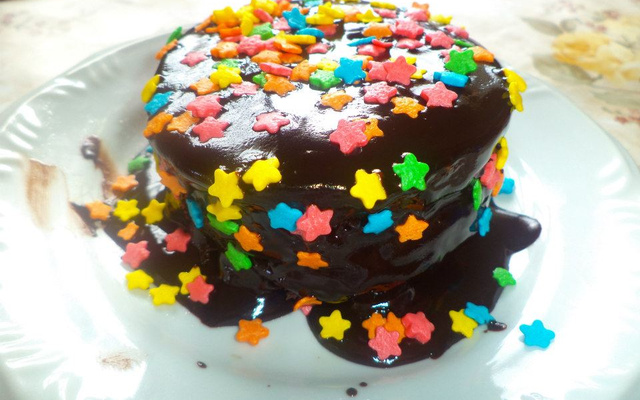 Bolo de caneca de chocolate