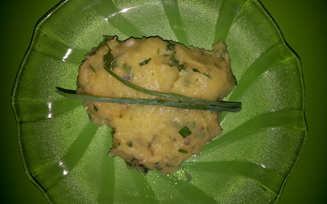 Purê de batata temperado