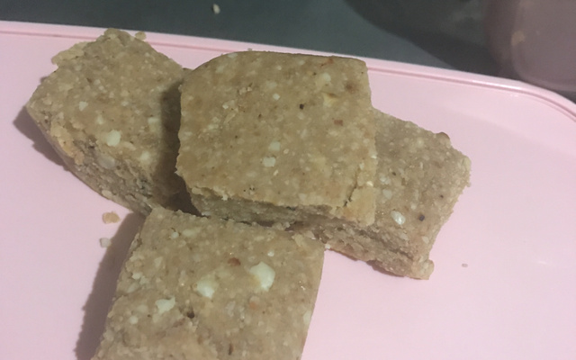 Paçoca com leite condensado