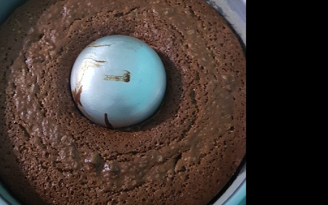 Bolo de chocolate com iogurte natural