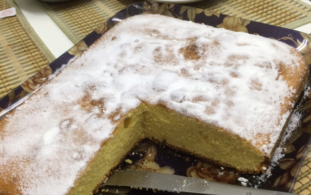 Bolo de fubá simples mas maravilhoso