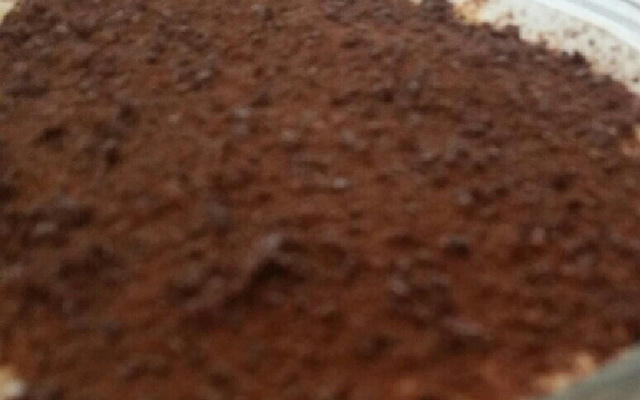 Pudim de geladeira de chocolate maltado