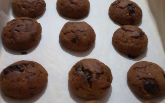 Cookies maravilhosos de chocolate