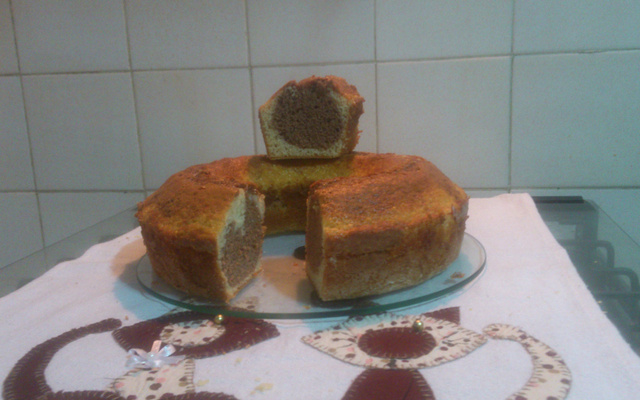 Bolo para café da tarde