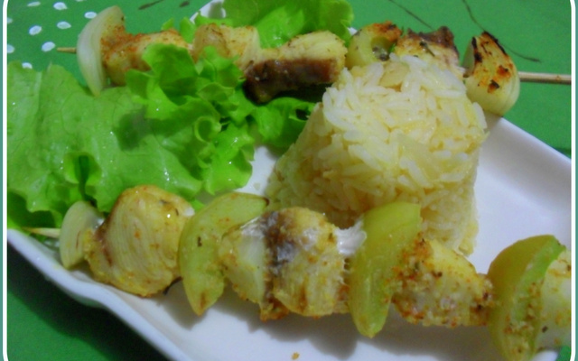 Espetinhos de Cação