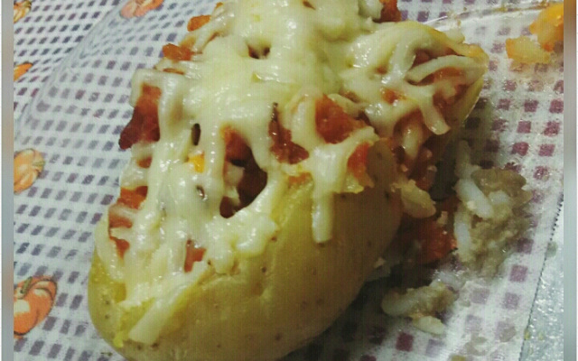 Batata recheada delícia