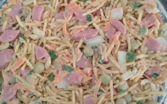 Salpicão de frios delicioso