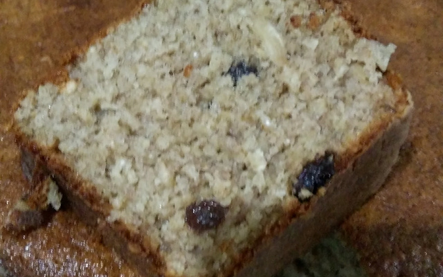 Bolo de banana e aveia da Vivi