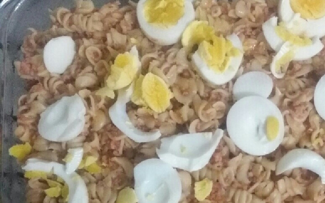 Macarrão com linguiça