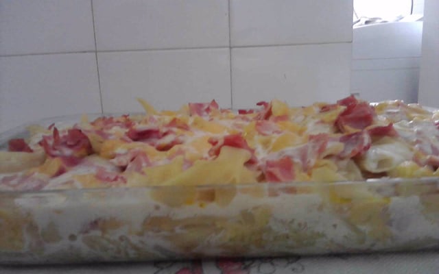 Penne ao molho branco