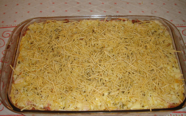 Lasanha de pão
