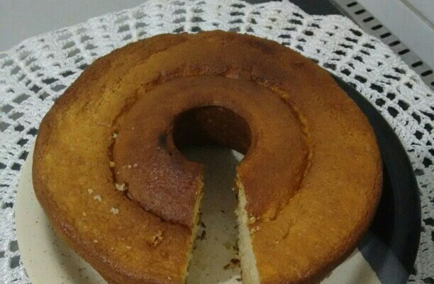 Bolo Branco Prático