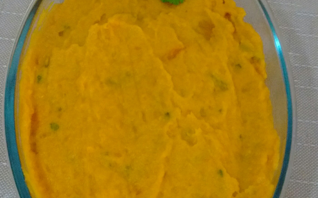 Purê de abóbora