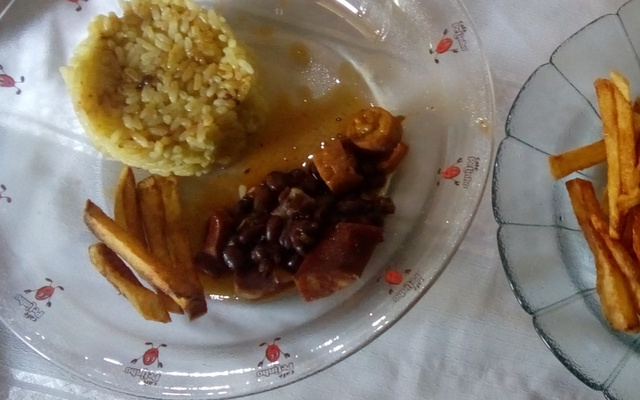 Arroz refogado simples