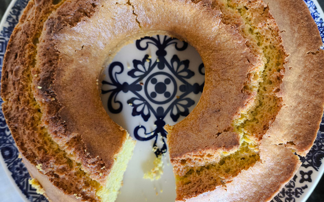 Bolo de casca de abóbora