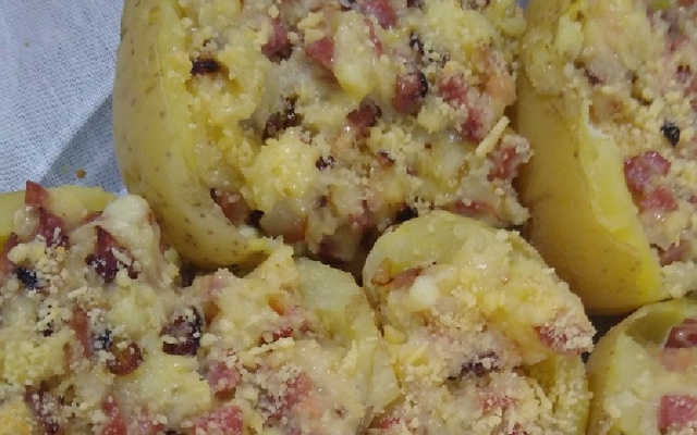 Batata recheada 