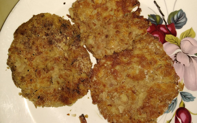 Hambúrguer de feijão