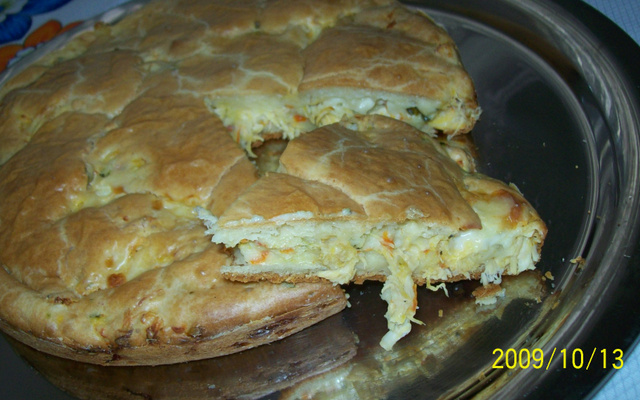 Torta para o lanche (Frango com catupiry)