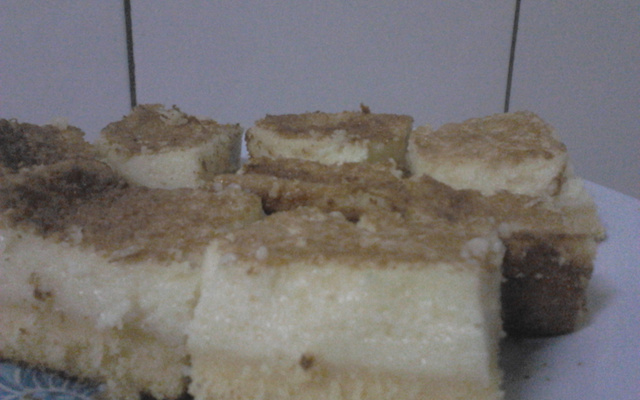 Bolo de fubá cremoso