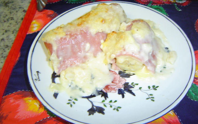 Torta salgada de banana do Lúcio Cezar