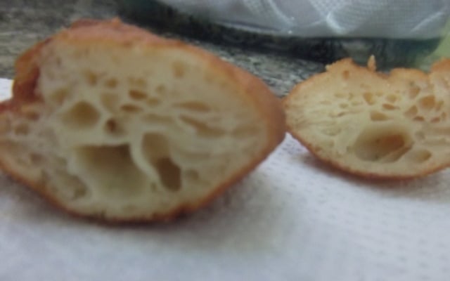 Bolinho de chuva salgado