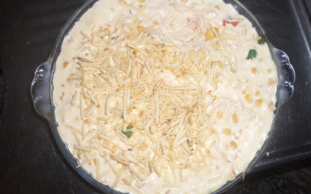 Travessa de frango crocante