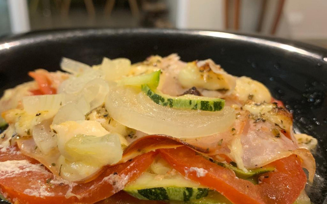 Lasanha de Abobrinha Brasileira