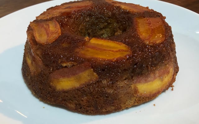 Bolo de banana sem glúten e sem lactose