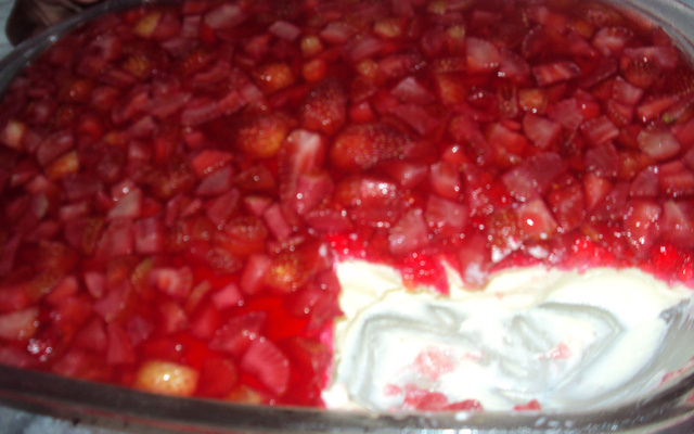 Sobremesa de gelatina