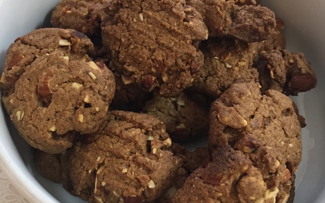 Cookies com castanhas do pará